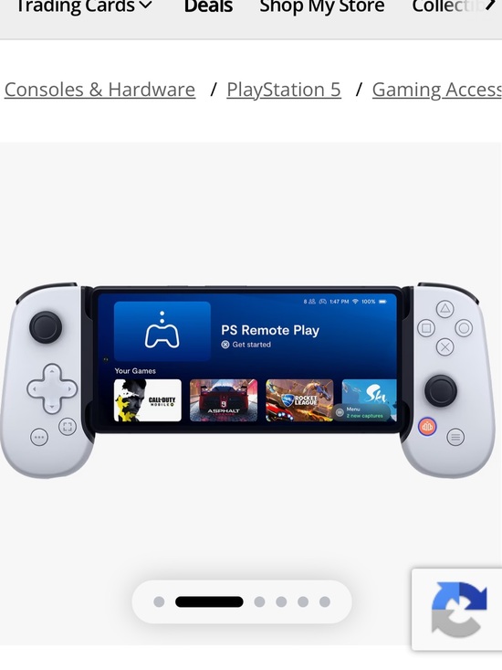 Other - Ps5 backbone handheld Mobile Gaming Controller PlayStation edition lightening
